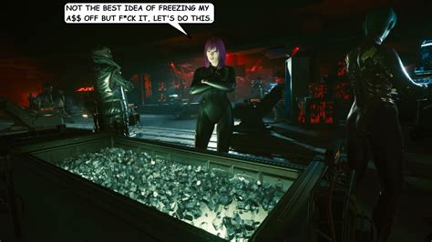 netrunner ice bath|Cyberpunk 2077: Transmission walkthrough